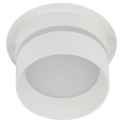 Встраиваемый светильник декоративный ЭРА DK93 WH MR16/GU5.3 белый | Декоративные встраиваемые светильники