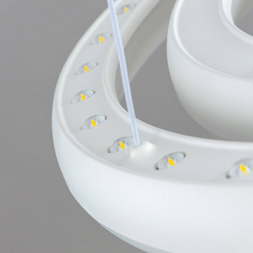 Citilux Юпитер Смарт CL730A150S Умная подвесная люстра Белая