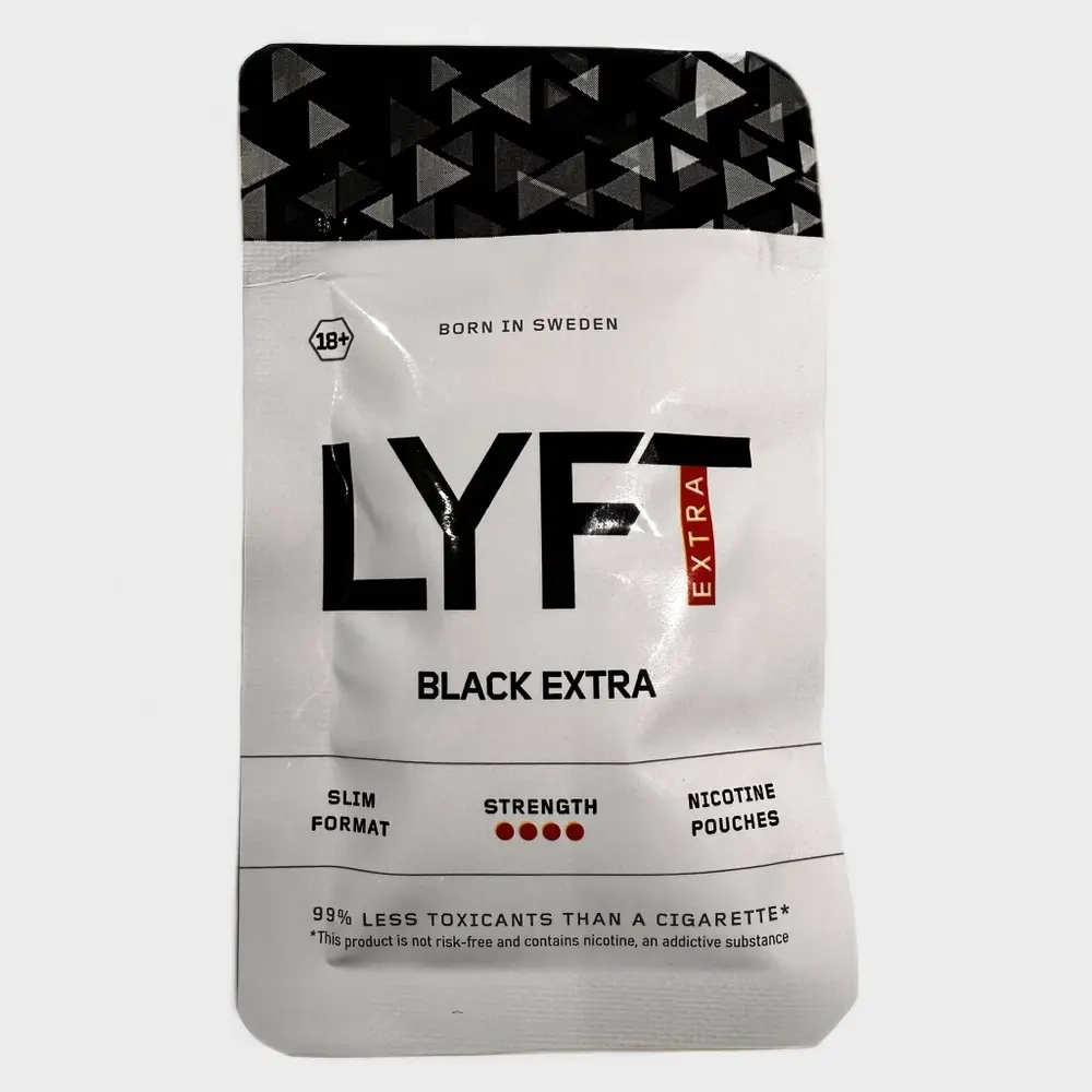 LYFT BLACK EXTRA НИКОТИНОВЫЕ ПЛАСТИНКИ (10 МГ) - МЕНТОЛ