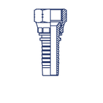 Фитинг DN 12 JIC (Г) 3/4