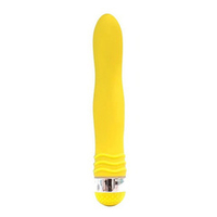 Желтый эргономичный вибратор 17,5см Bior Toys Sexy Friend SF-70232-4