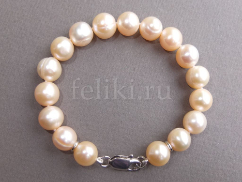 браслет из жемчуга (б-0827-19)