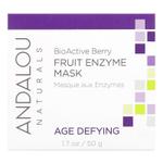 Andalou Naturals, биоактивная ягодная маска с фруктовыми ферментами, омолаживающая, 50 г (1,7 унции)