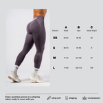 Леггинсы Push-Up Leggings with Shaping Lines FLOW SEAMLESS 497 Белые