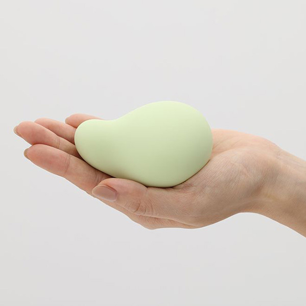 Зеленый вибратор 7,7см Tenga Iroha Hanamidori IHM-22