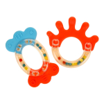 Набор погремушек 4шт, пакет D213