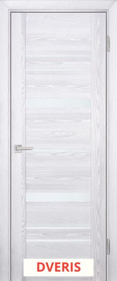 Межкомнатная дверь PSК-2 (Ривьера айс/Белый лакобель)