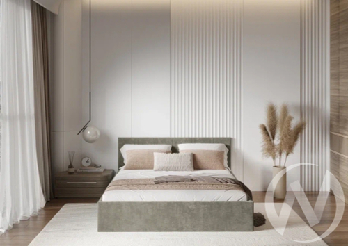 Кровать Ника 1;6 КР-18 (муссон)