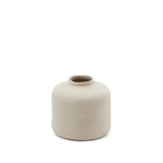 Serina Ваза из папье-маше белого цвета, 27 см