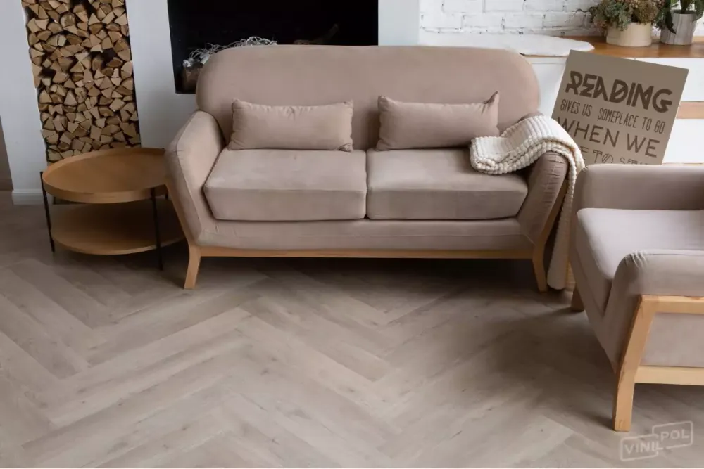 VinilPol Herringbone Паркет Палладио, 1,355 м²