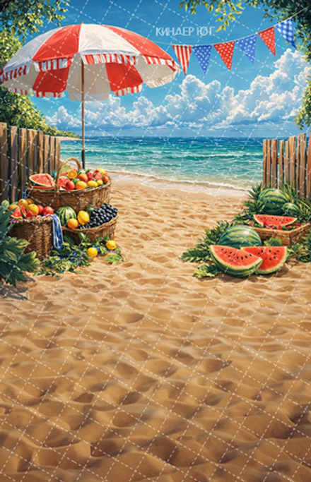 Фотофон "Пляж" арт. ФФ903-100