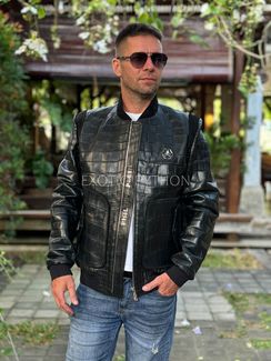 Мужская куртка из кожи крокодила Philipp Plein JT-130