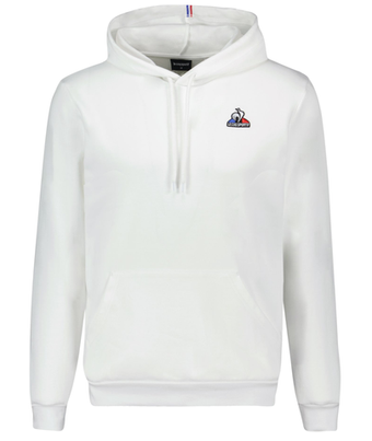Мужская теннисная кофта Le Coq Sportif SAISON 1 Hoody N°1 SS23 - белый
