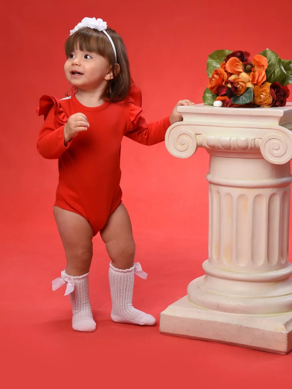 Боди с кружевной спинкой