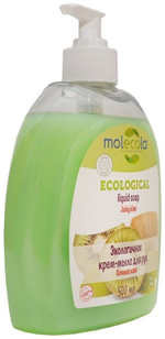 МЫЛО MOLECOLA ЭКОЛОГИЧНОЕ ЖИДКОЕ Д/РУК СОЧНОЕ КИВИ 0,5Л 9332