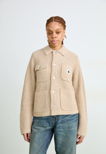 Carhartt WIP MICHIGAN - Кардиган - Бежевый