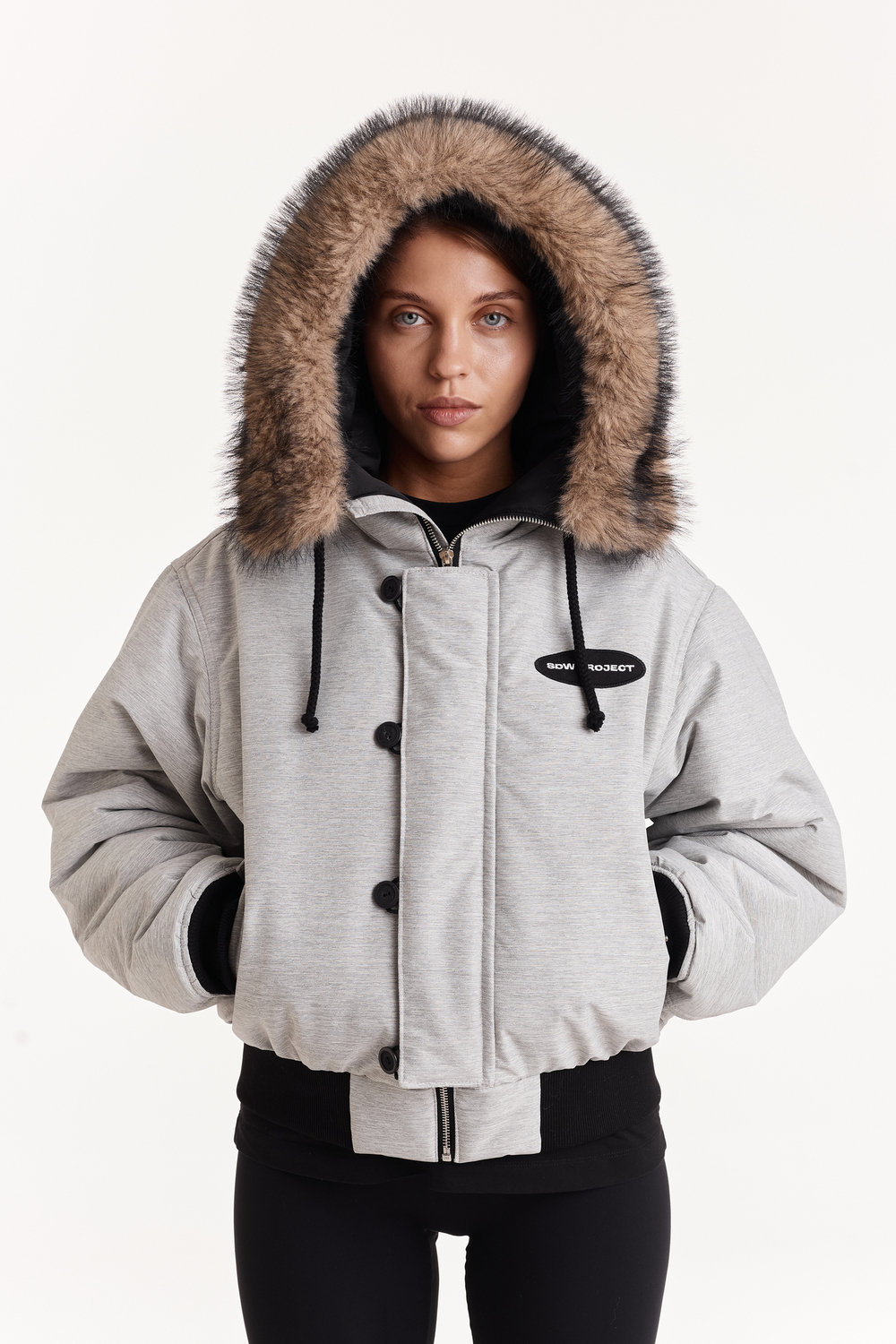 Bomber Alaska Grey Melange