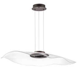 731483 Люстра VARESE 34W LED 2000LM 360G КОФЕЙНЫЙ 3000K