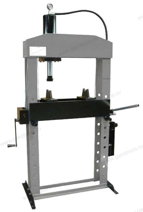 Пресс гидравлический напольный усилие 30 тонн С ручным приводом 1656B APAC