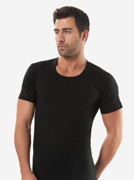 Футболка мужская(О) 1011 ЧЕРНАЯ