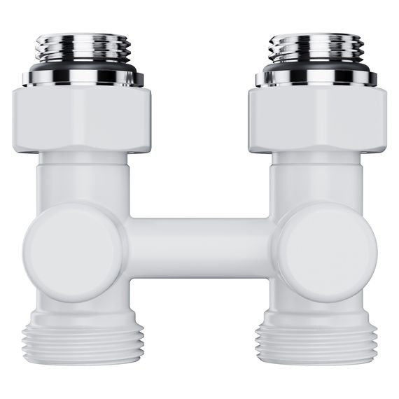 Узел нижнего подключения Royal Thermo Design прямой 1/2quot;х3/4quot; EK (белый) купить в Москве и Московской области по низкой цене с доставкой по России — (2) Узел нижнего подключения Royal Thermo Design прямой 1/2quot;х3/4quot; EK (белый) — (2)