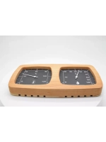 Термогигрометр ТН-28 алюминий,термо ольха