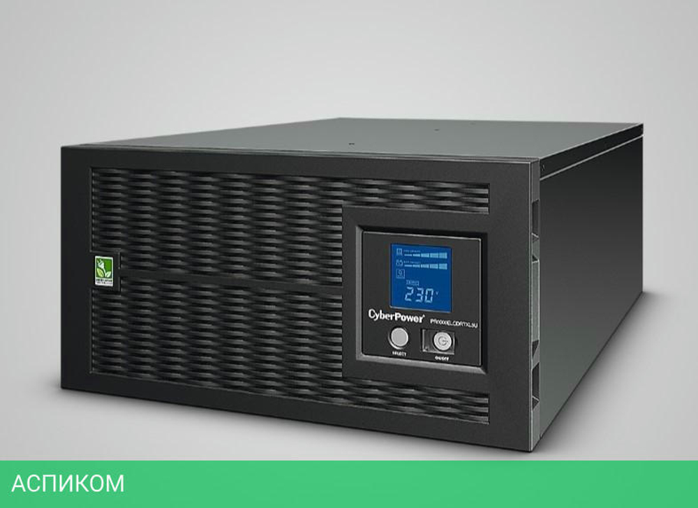 Источник бесперебойного питания CyberPower Professional Rackmount 6000VA (PR6000ELCDRTXL5U)