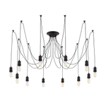 Citilux Эдисон CL451122 Люстра паук Венге