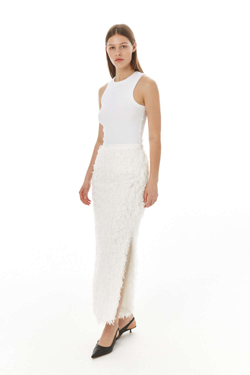 Юбка мини Swan, пудра