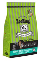 ZooRing Hairball Control сухой корм для кошек (индейка с цикорием) 400 гр