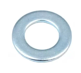 Шайба DIN Стройбат 125A 18мм белый цинк, 3 шт.