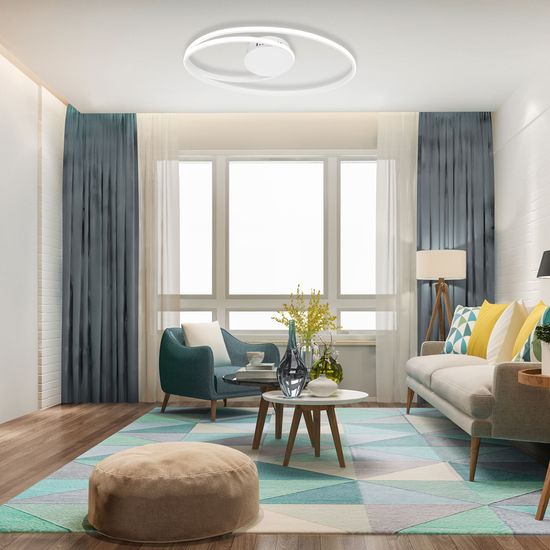 90250/1 / потолочный светильник / белый