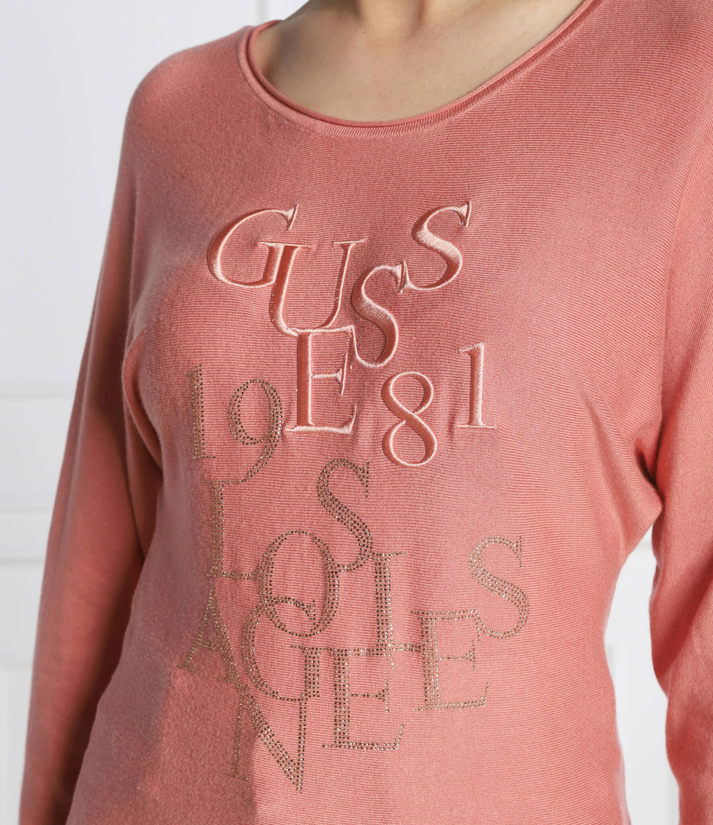 блузка GUESS - коралловый(W2YR27 Z2NQ0)