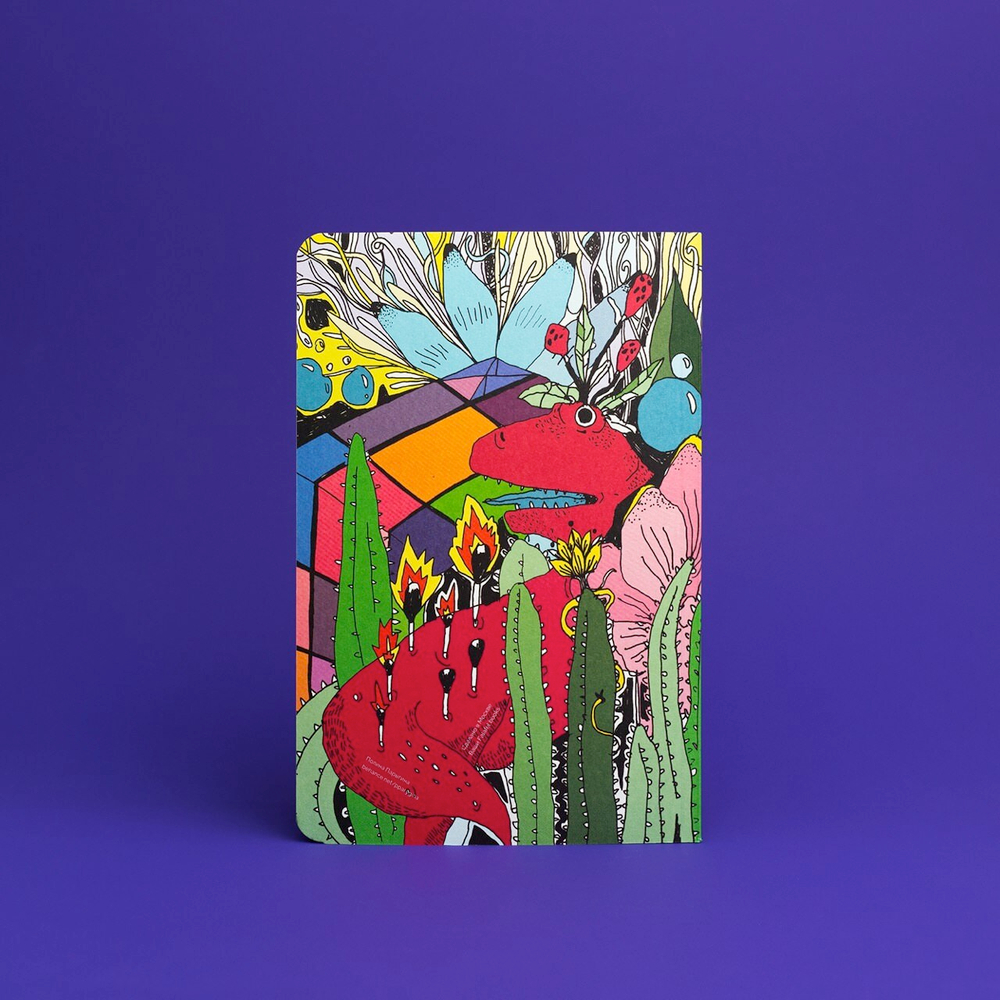 Блокнот в точку Falafel Acid Garden A5