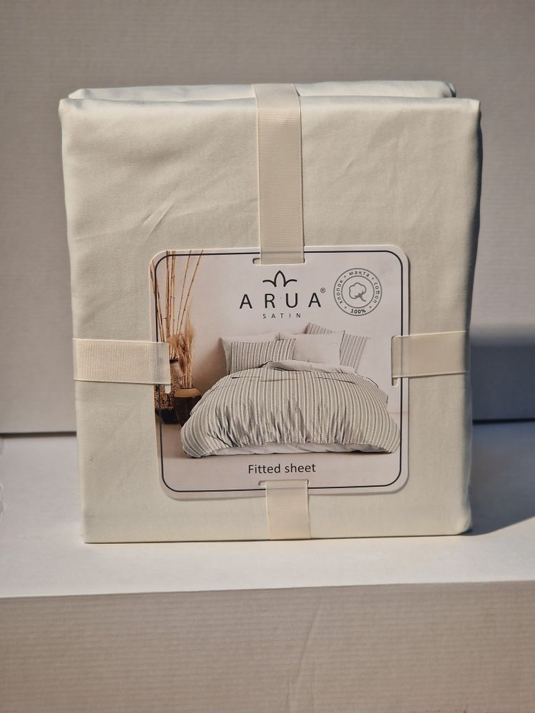 4870216968731 ARUA Satin простыня натяжная 90*200 MUIZ