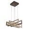 Подвесной светодиодный светильник Indigo Realta 14004/4P Brown V000010L