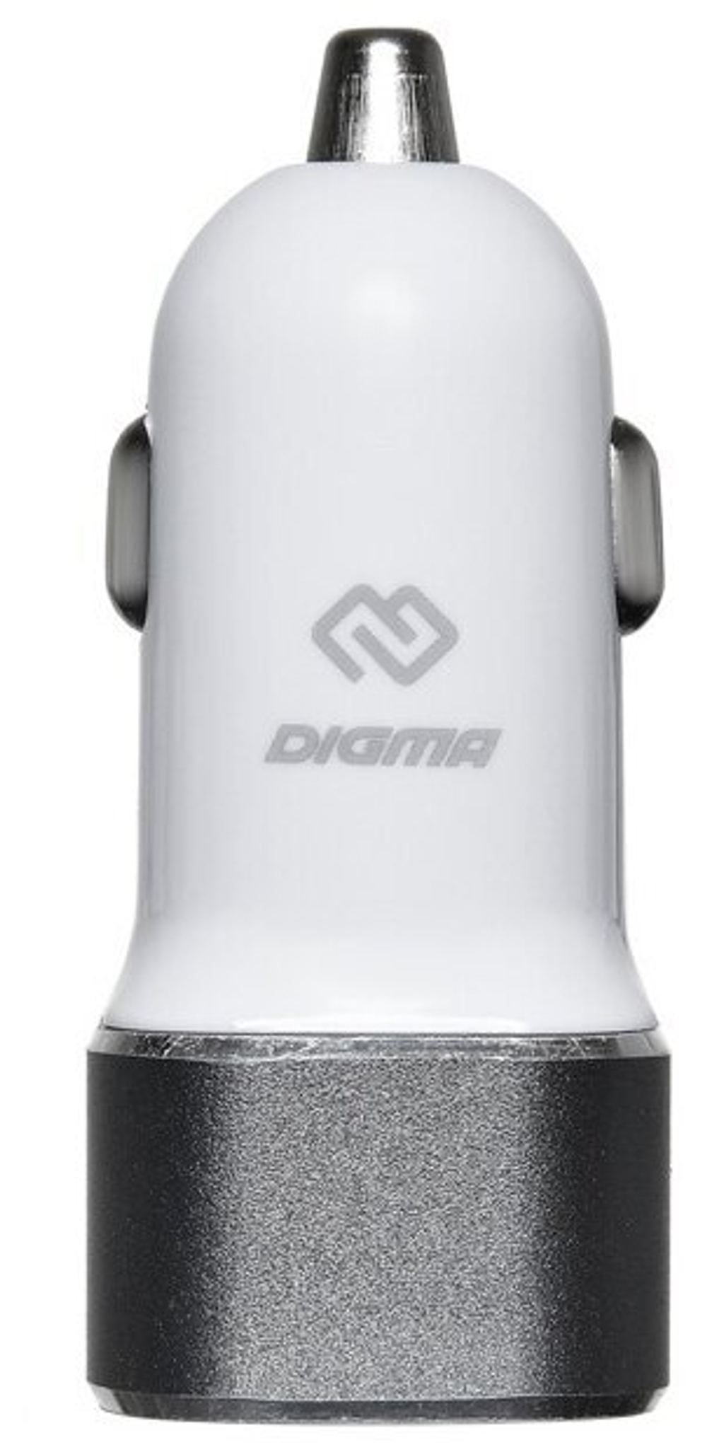 Автомобильное зарядное устройство Digma DGCC-1U-2.1A универсальное белое