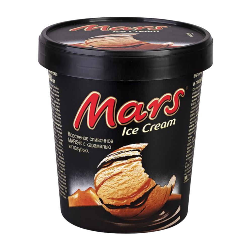 Мороженое ведёрко "Марс" 300гр