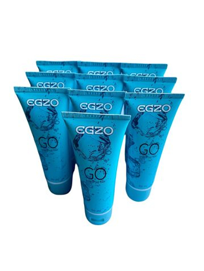 Набор из 10 пролонгирующих лубрикантов на водной основе Egzo Go (по 50 мл.)