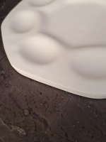 Подставка для яиц и кулича пасхальная белая