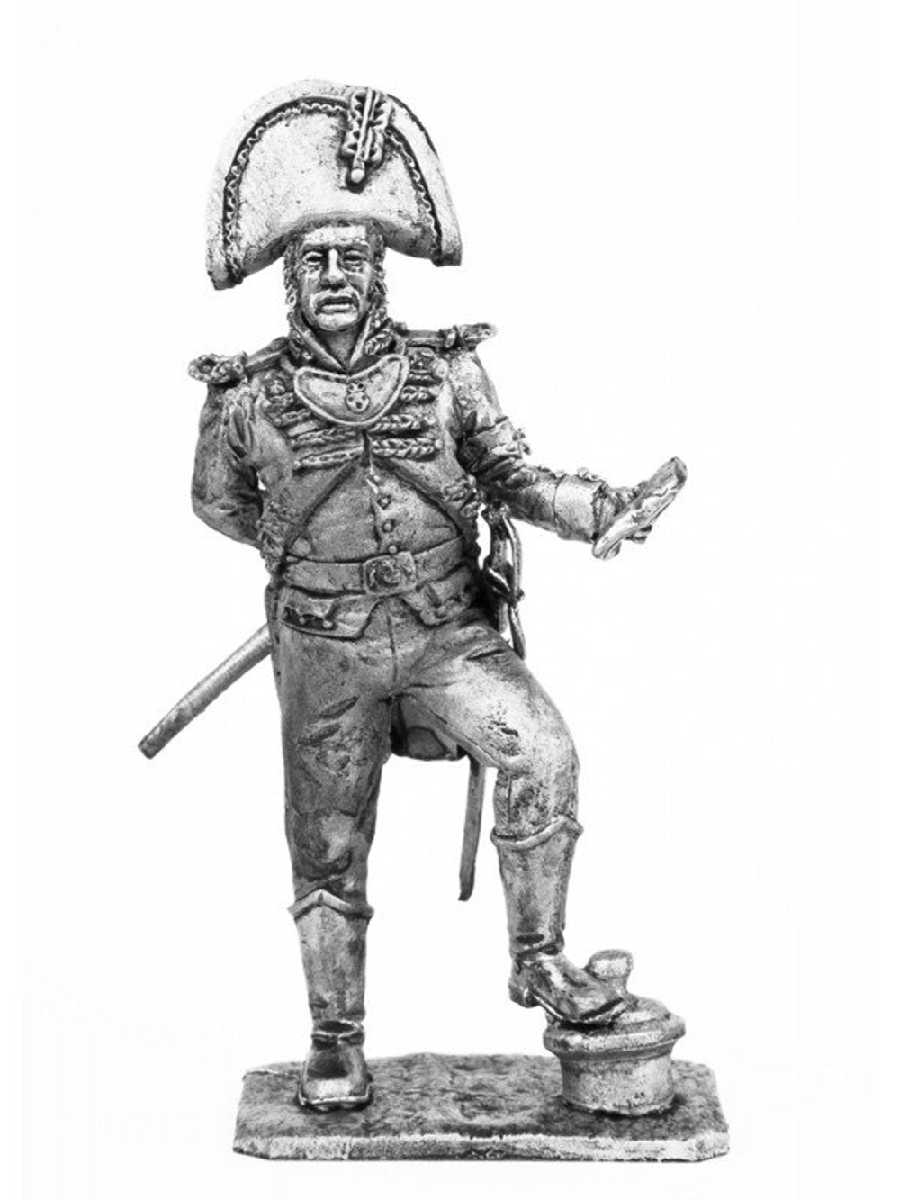 Оловянный солдатик Офицер шведского гренадерского полка 1808-17 г.