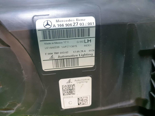 Битая Фара левая Mercedes GLS x166 (2015-2019) LED