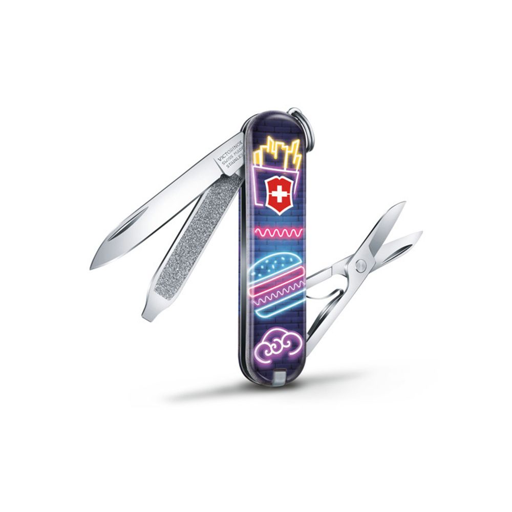 Нож Victorinox Classic LE2019 Burger Bar 7 функций (0.6223.L1906)