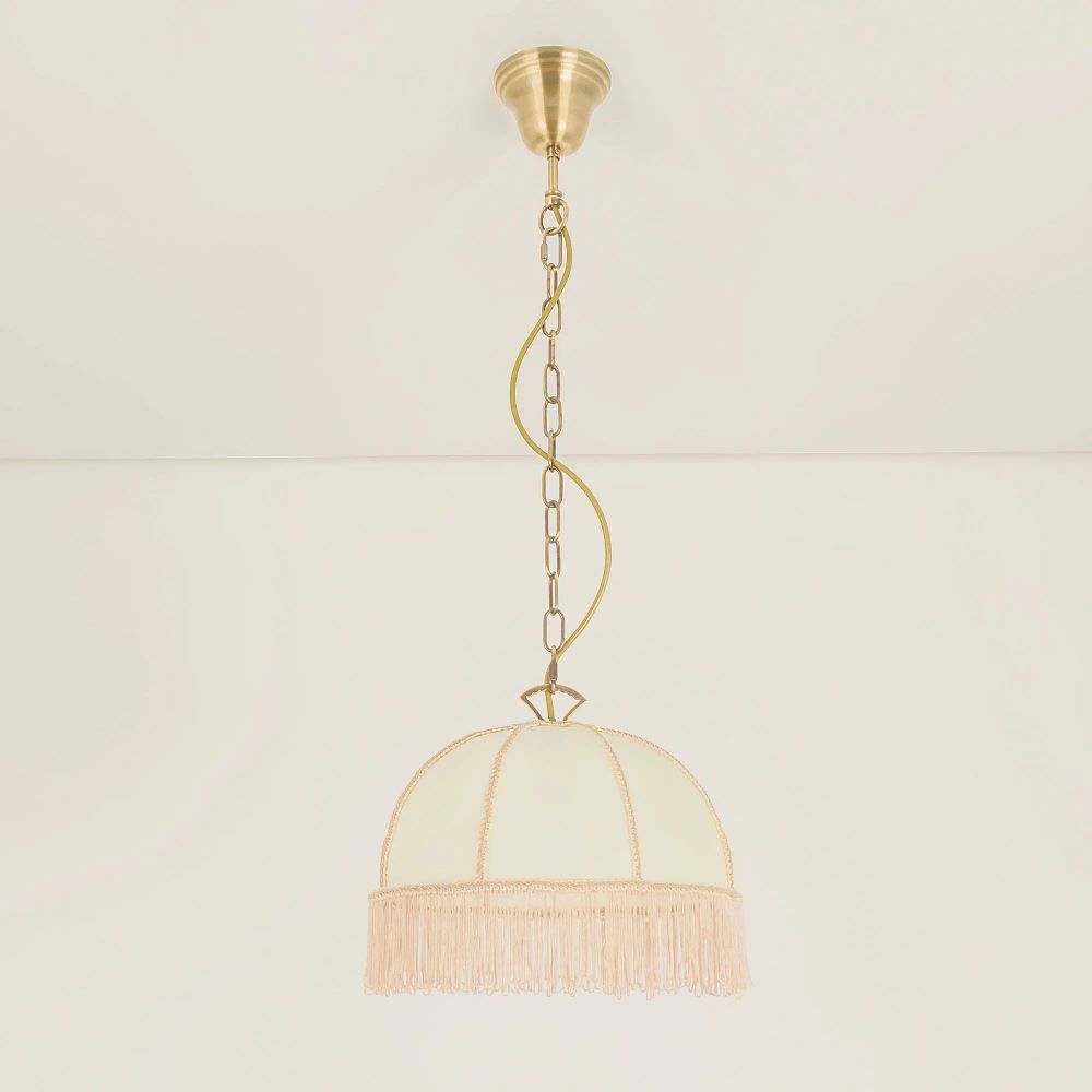 Citilux Базель CL407111 Подвесной светильник с бежевым абажуром