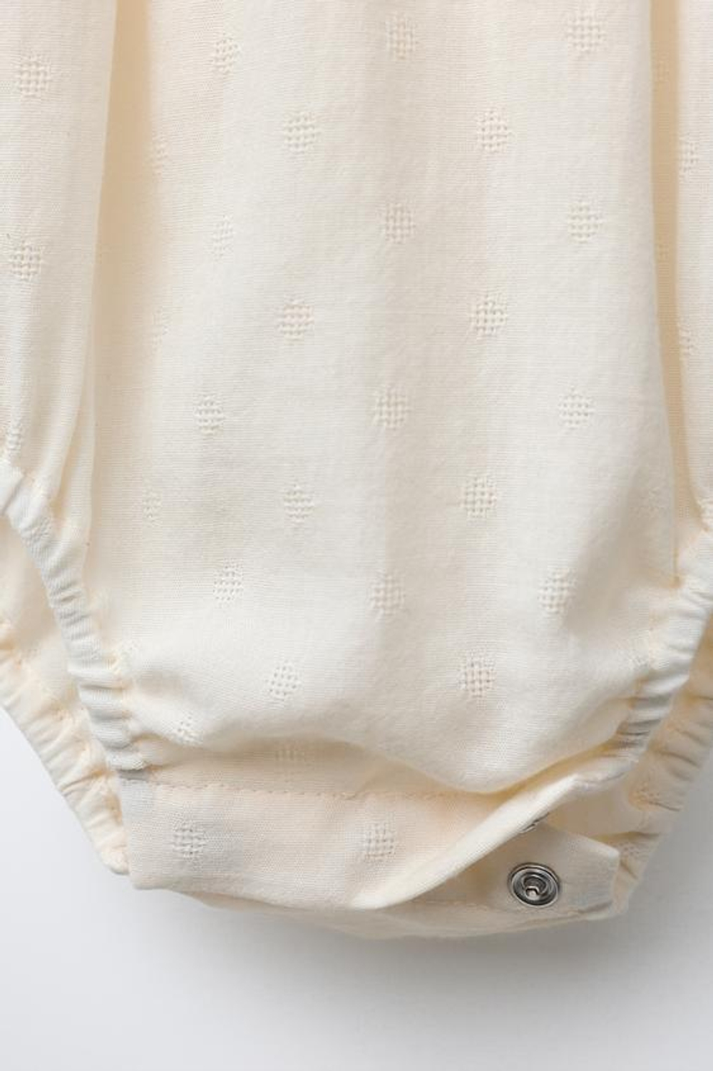 ZARA БОДИ С КРУЖЕВОМ И СКЛАДКАМИ, ЭКРЮ