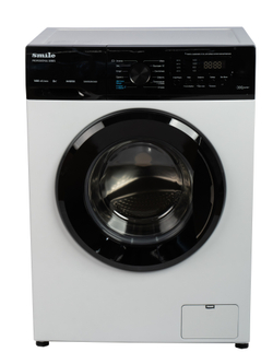 Стиральная машина SMILE SWMSK8W1400 белый/черный (Загрузка белья 8кг, пар, инвертор)