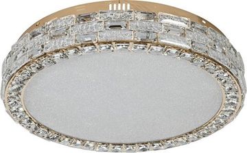 Люстра потолочная LED 80W 2800К-6500К 4014/03/06C золото Gabbana Stilfort