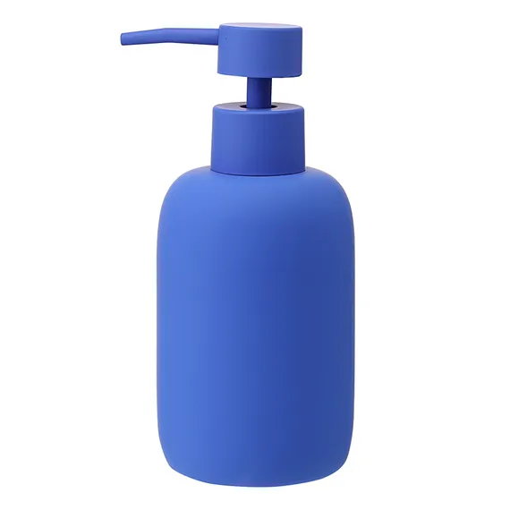 Набор ванных принадлежностей с подставкой flow, синий индиго, 4 пред.