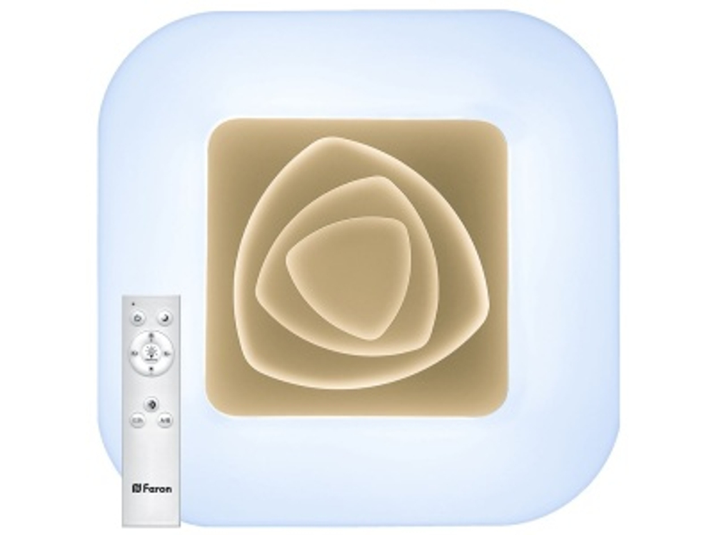 Светильник светодиодный Feron AL5540 с пультом ДУ 90Вт 3000-6500К 5600лм 450*100мм