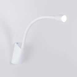 Citilux Декарт CL704340 LED Бра гибкое с выключателем Белое